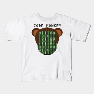 Code Monkey Kids T-Shirt